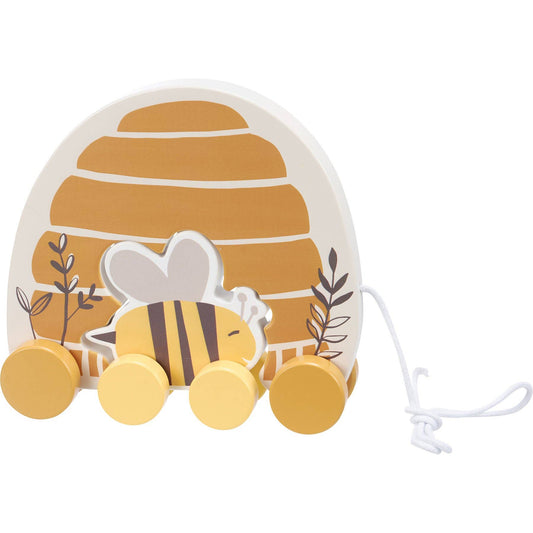 Beehive And Bee Pull Toy
