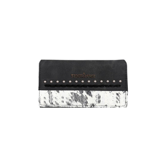 Trinity Ranch Hair Wallet: Black