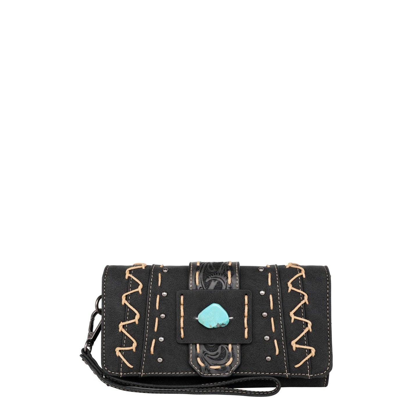Montana West Tooled Wallet