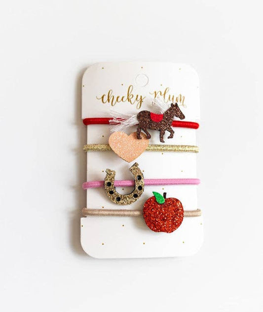 Horses Ponytail Holders