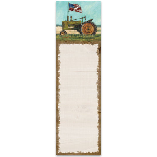 Tractor Note Pad with Magnet