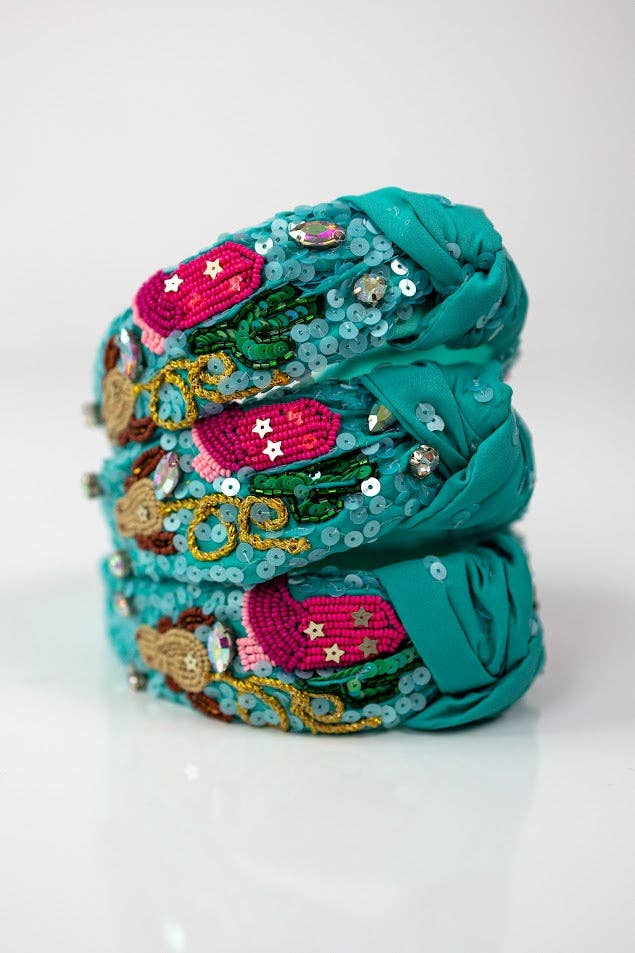 Beaded Headband - Rodeo