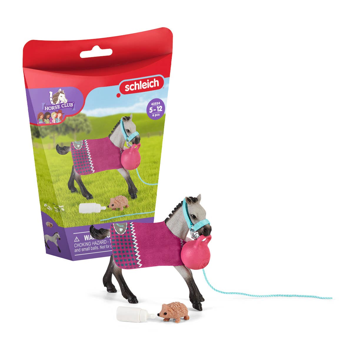 Playful Foal  Horse Toy Playset