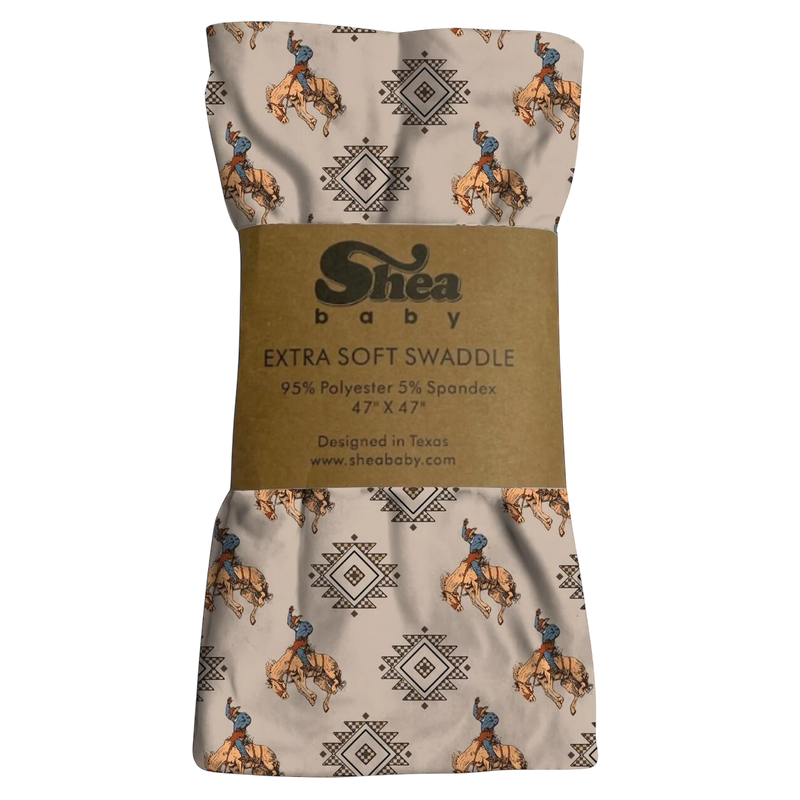 Aztec Bucking Horse Swaddle