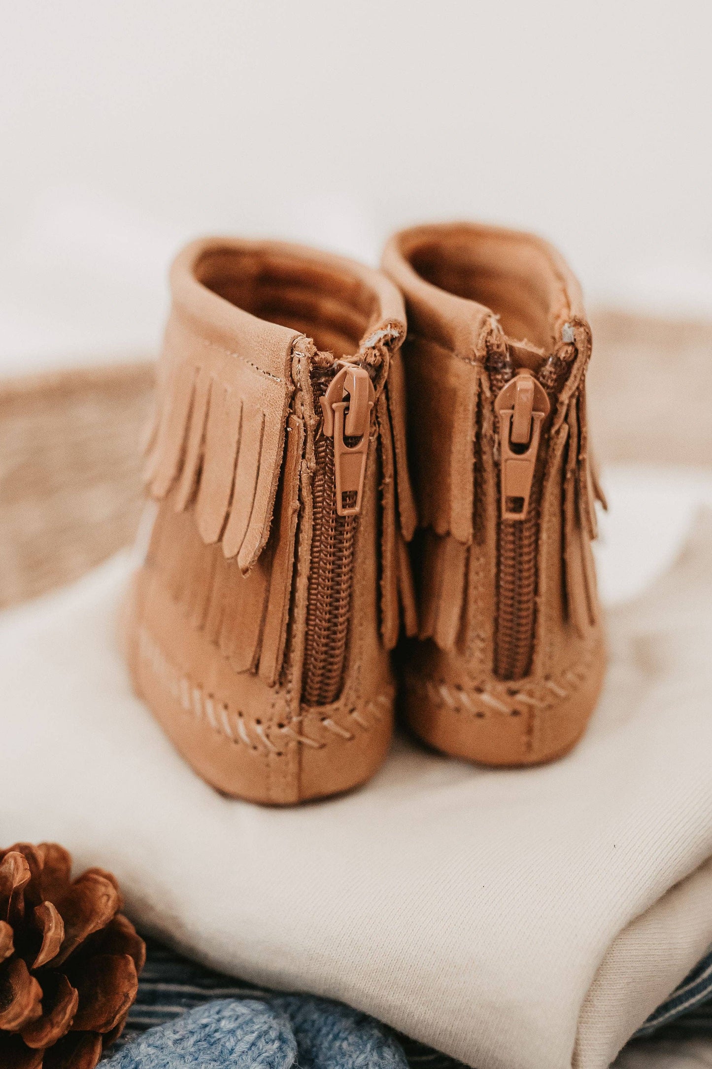 The Cozy Boot: Taupe / 3 (Weatherproof Soft Sole)