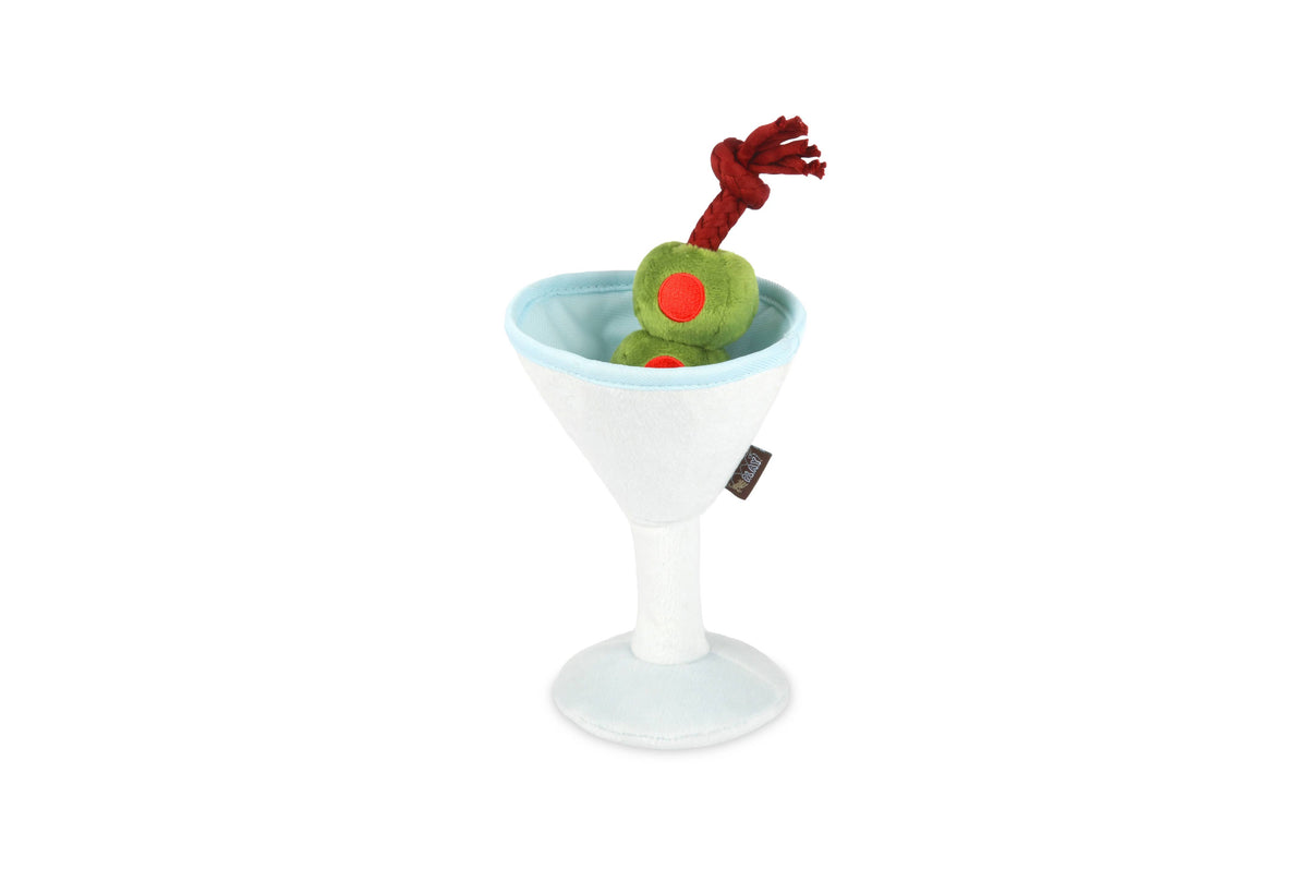 Barktender Pawtini Martini Dog Toys