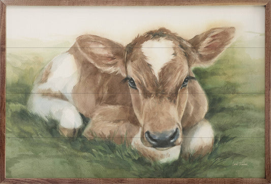 Gentle Calf Sign/Wall Decor - 16x10