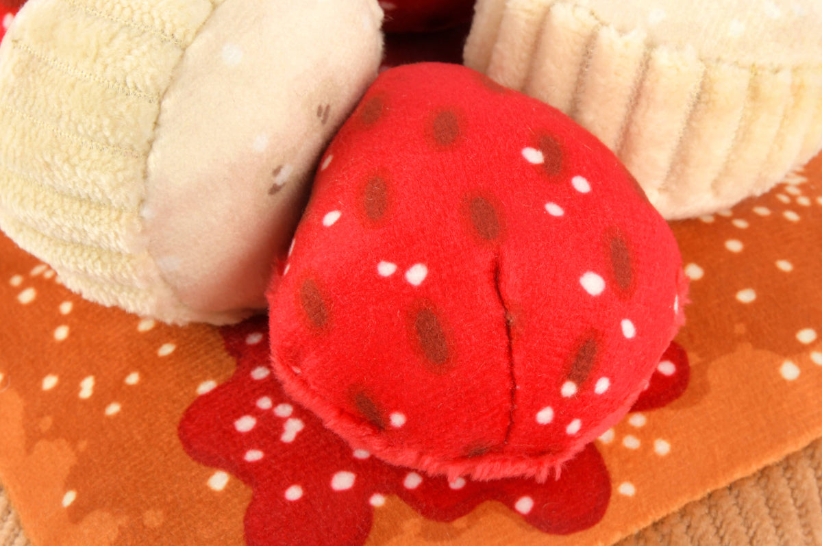 Thick 'N Fluffy French Toast Dog Toy