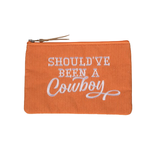 Should Have Been A Cowboy Corduroy Bag