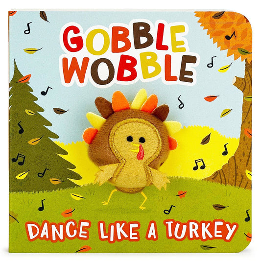 Gobble Wobble Thanksgiving Finger Puppet Board Book