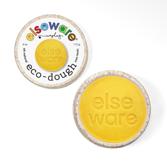 Eco-Dough 12ct Singles - 1/4 lb - Natural, Non-Toxic : Yellow