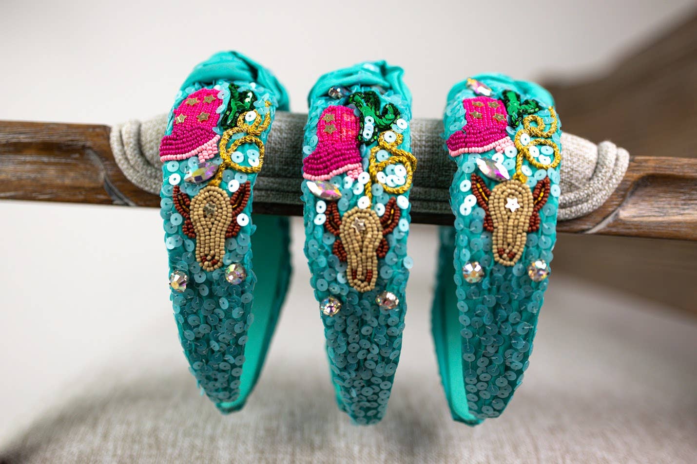 Beaded Headband - Rodeo