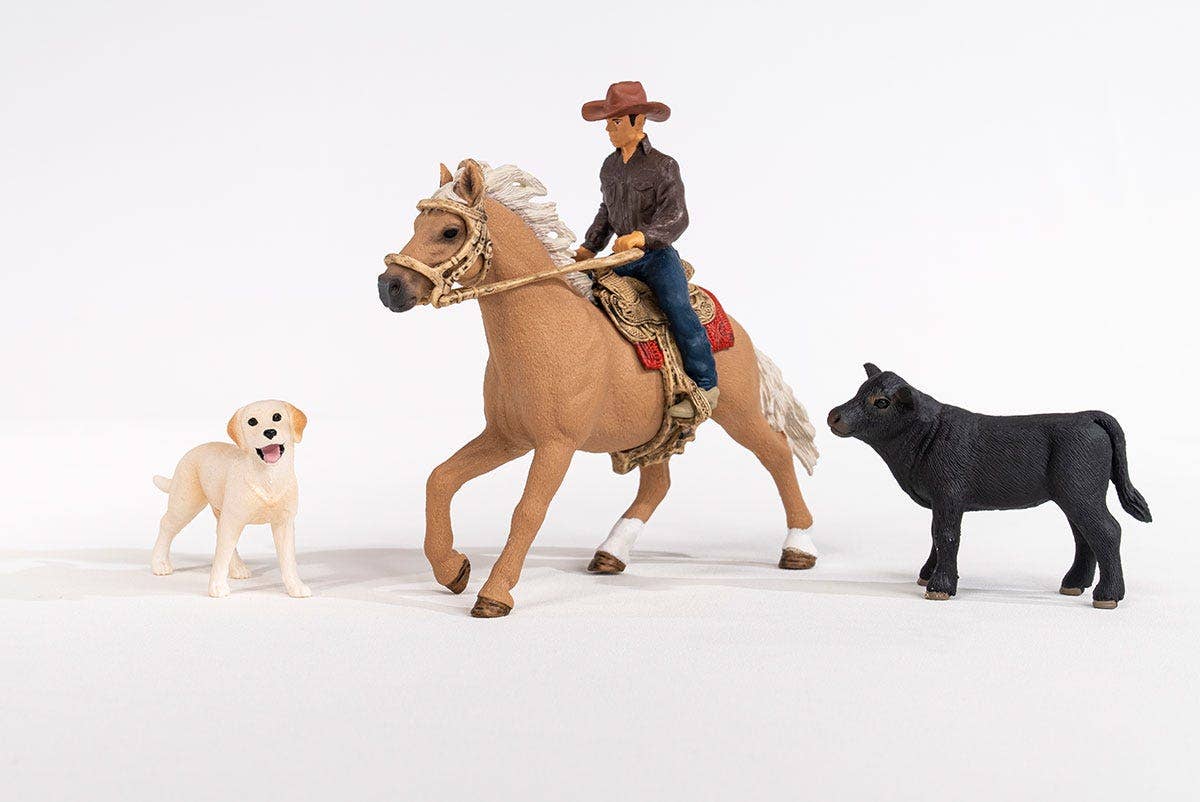 Western Riding Adventures Farm Figurine Toys Play Set