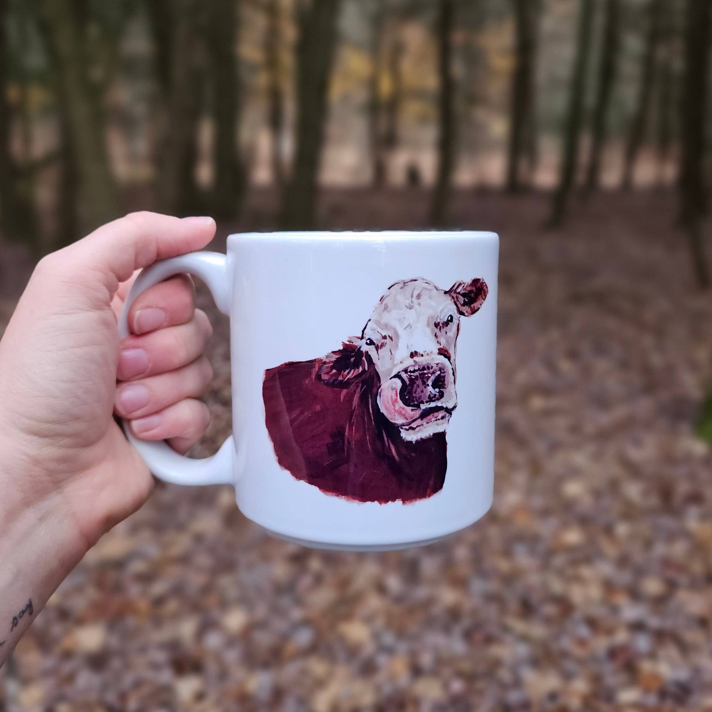 Hereford Cow Coffee Mug