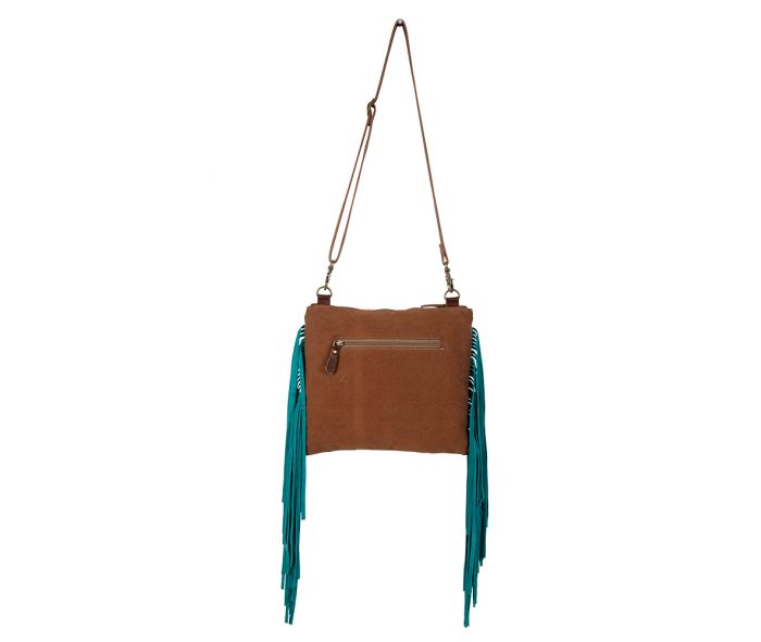Blaze Rider Fringed Small Crossbody Bag