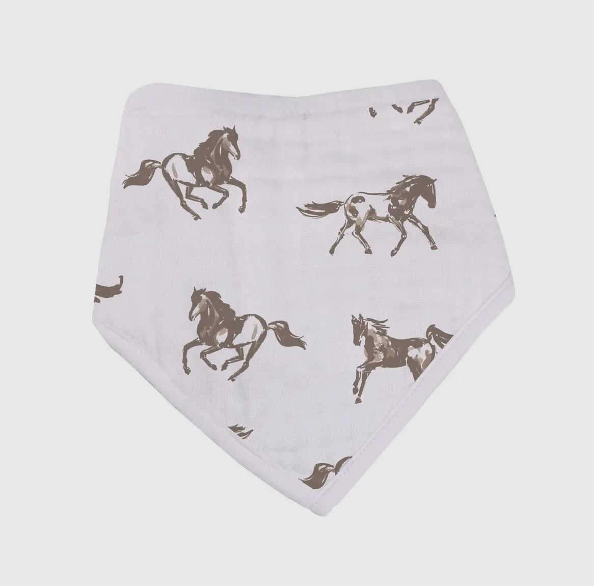 Forever Cowboys & Cowgirls Bamboo Bandana Bib Set