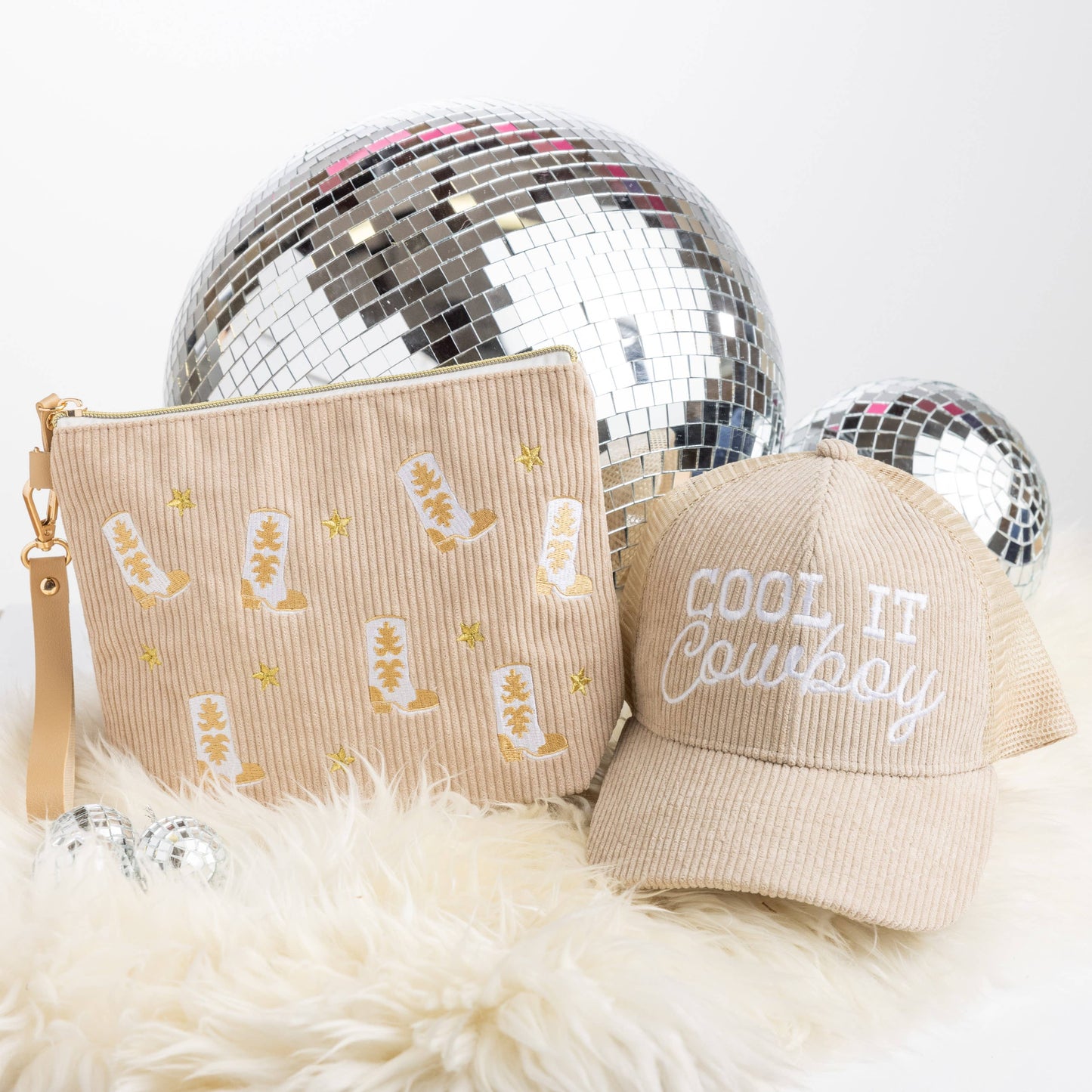 Boot Corduroy Bag