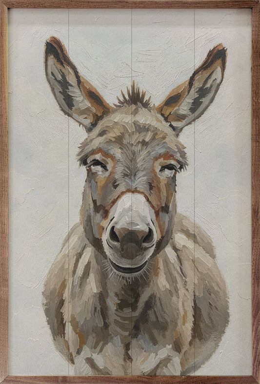 Happy Donkey: 10x16