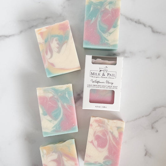 Wildflower Honey Goat Milk Soap Bar