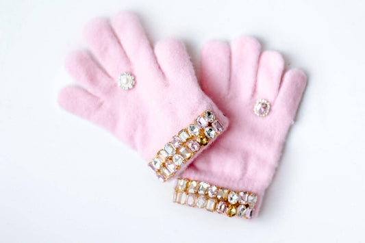 Cozy Chic Gloves: Pink
