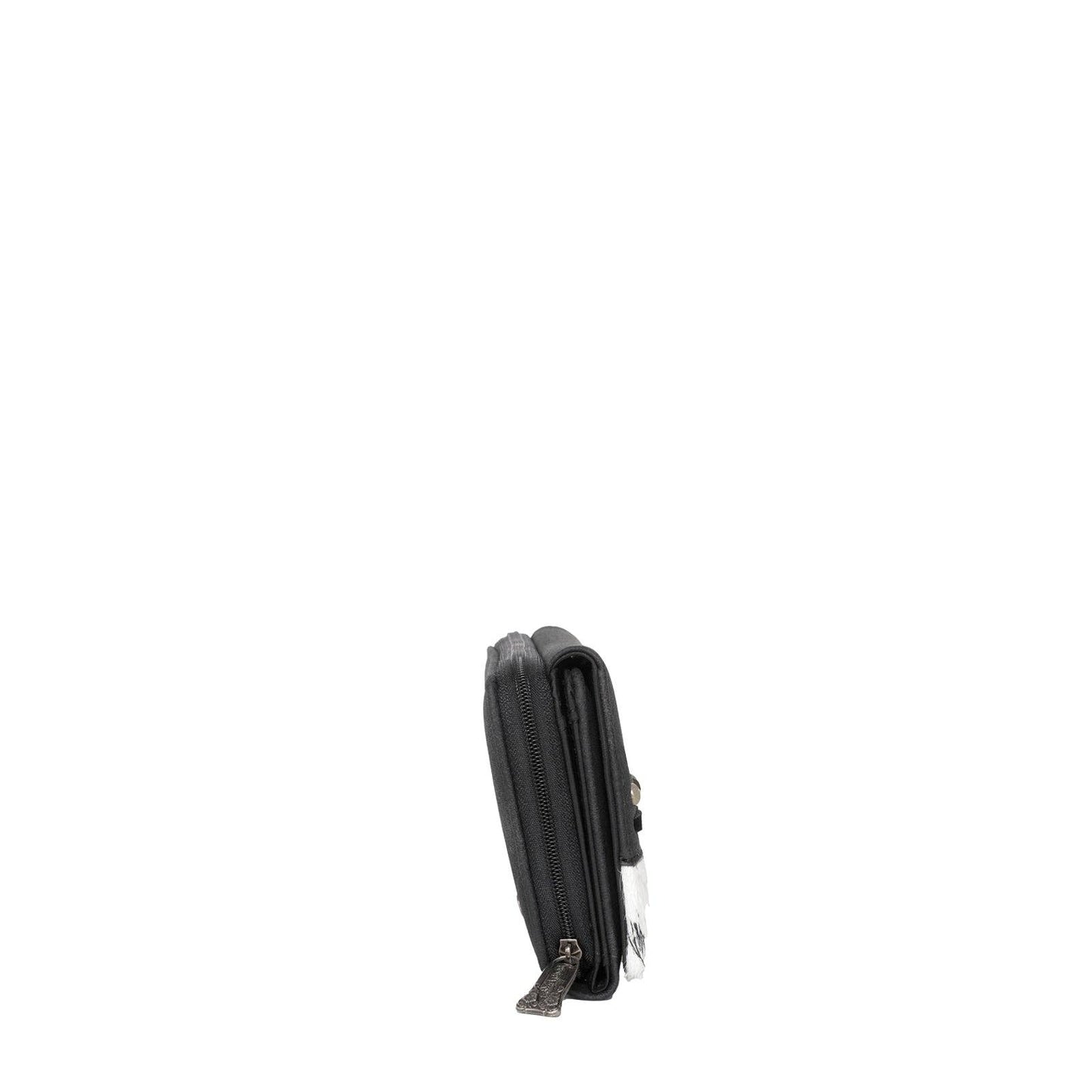 Trinity Ranch Hair Wallet: Black
