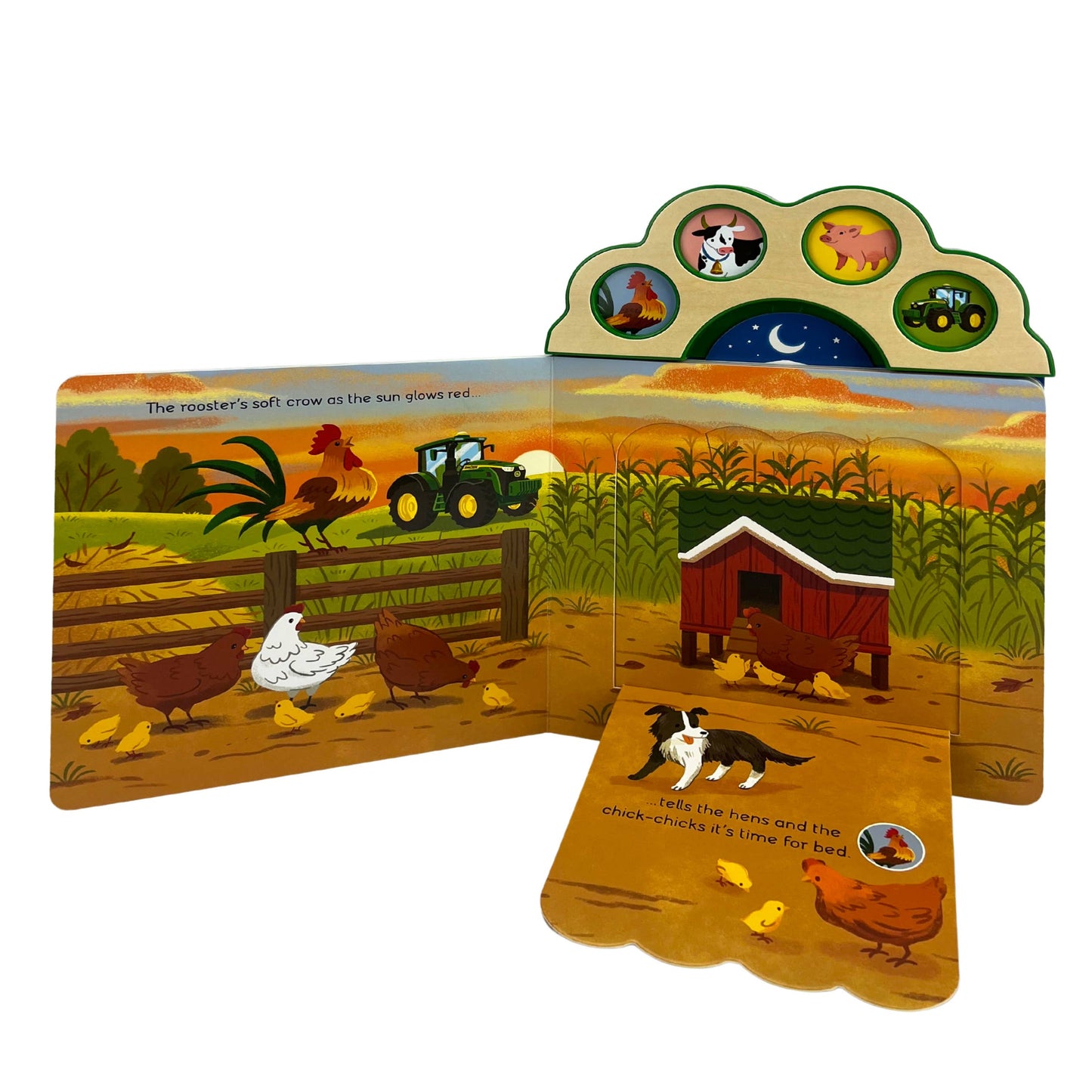 Good Night, Tractor – John Deere Lift-a-Flap Sound Book
