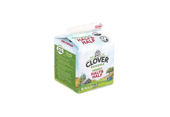 Clover Sonoma Half & Half Carton Dog Toy