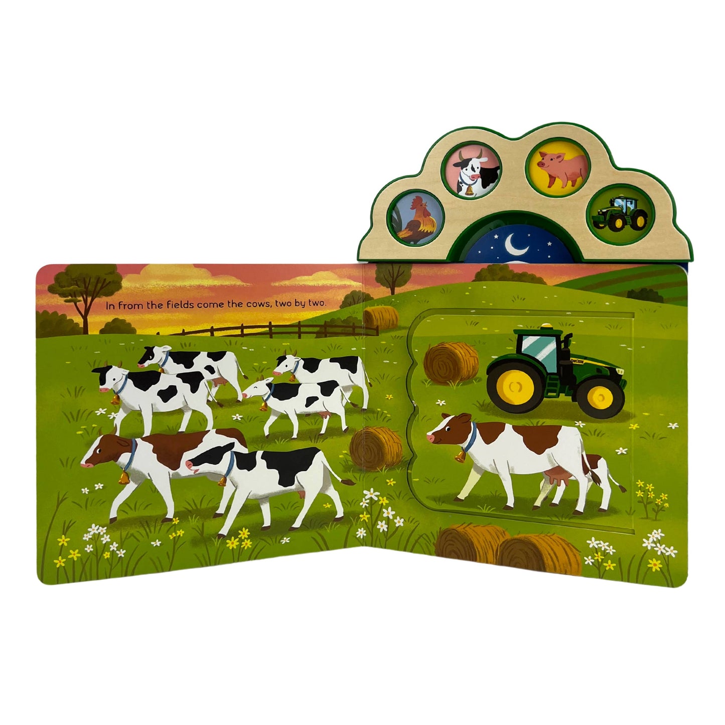 Good Night, Tractor – John Deere Lift-a-Flap Sound Book