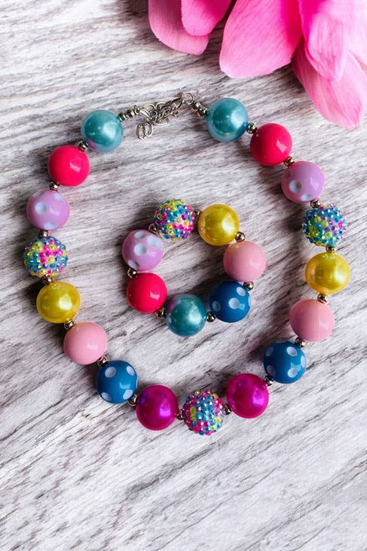 Bubble Necklace & Bracelet
