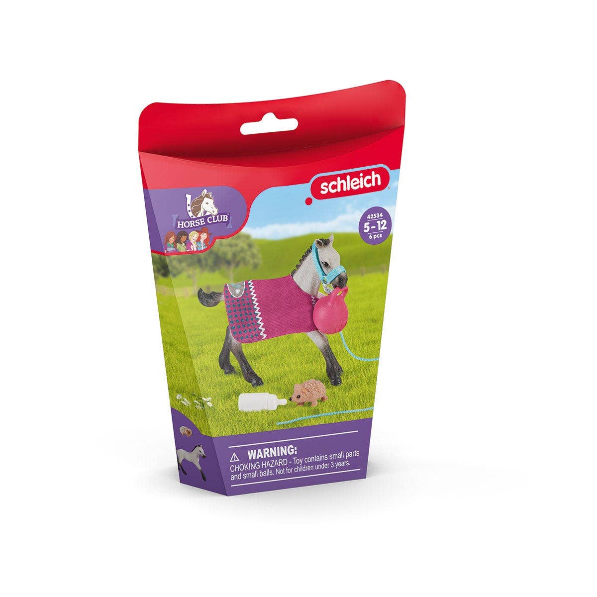 Playful Foal  Horse Toy Playset