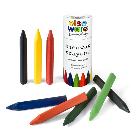 Triangle Beeswax Crayons - Non-Toxic
