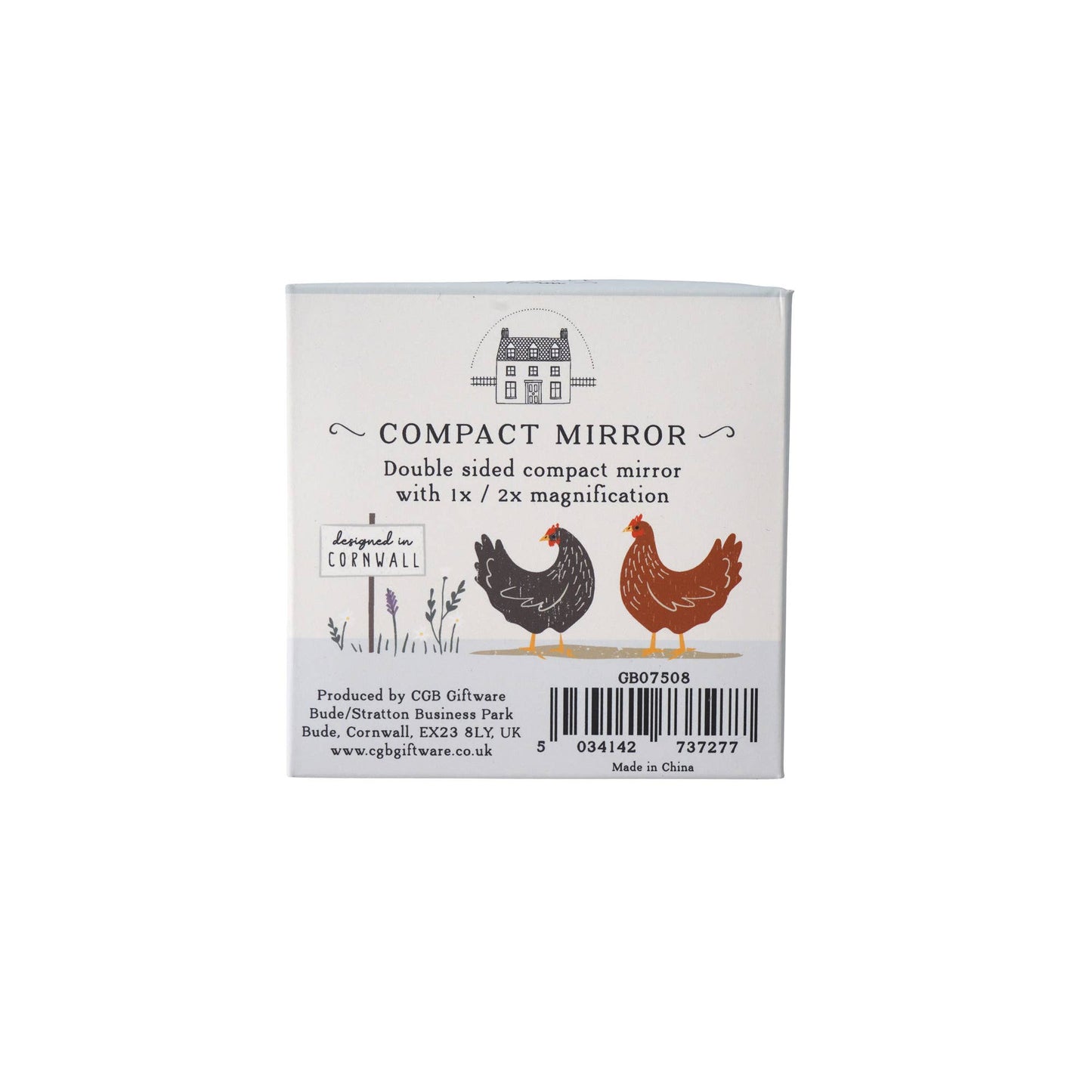 Chicken Compact Mirror