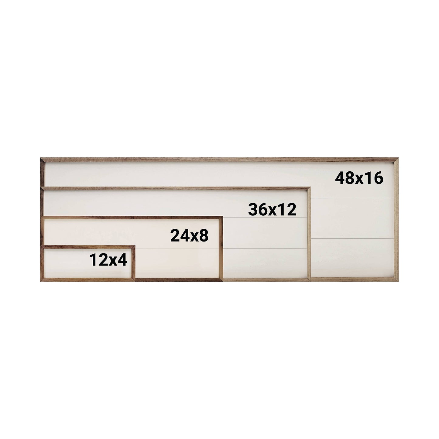 Head Over Boots For You White: 36x12