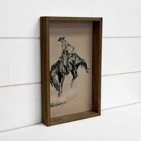 Ride 'Em Cowboy Sign/ Wall Decor