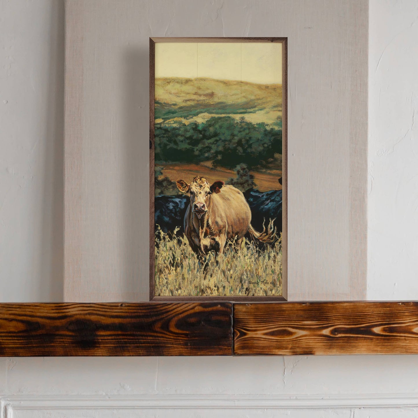 Golden Girl Wall Hanging - 8 x 16 x 1.5