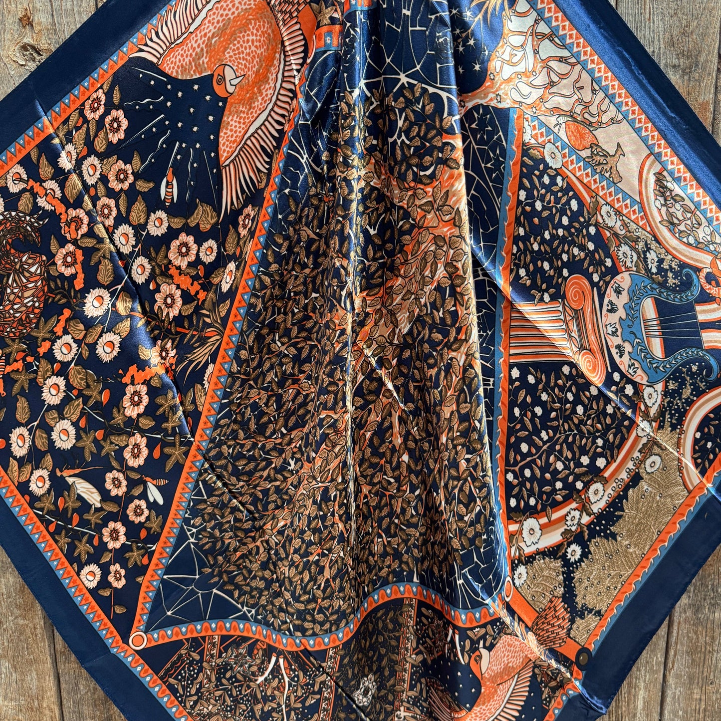 Multi Patterned Wild Rag - Western Scarf