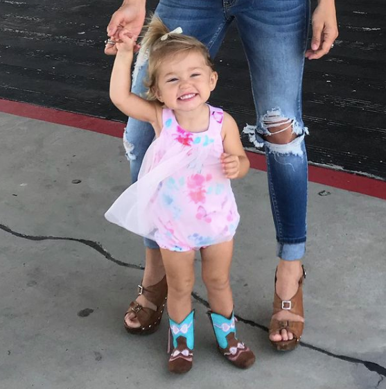Hadley Heart Baby Boots: 2 (6-12 months)