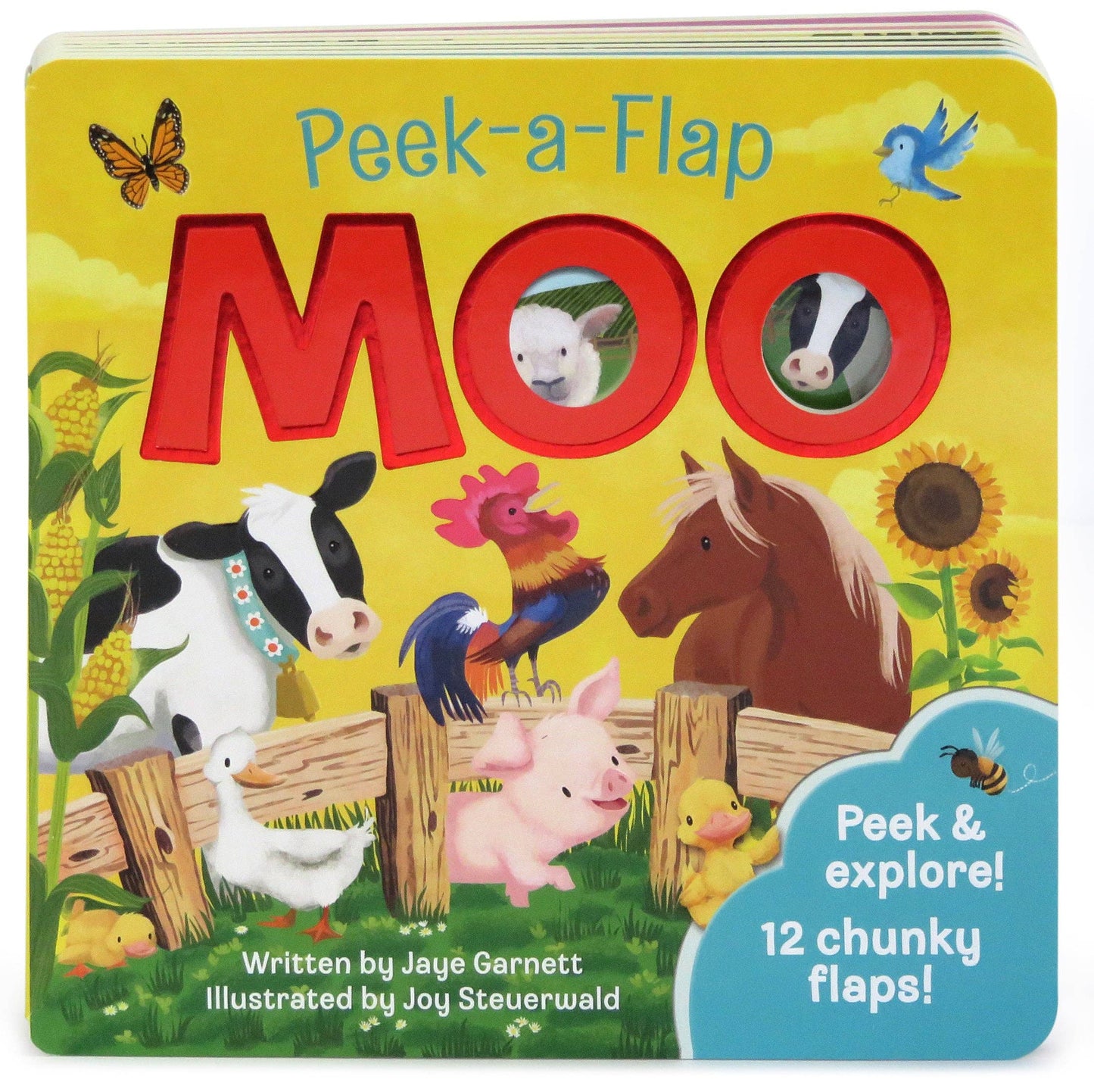 Moo Lift a Flap Farm Board Book