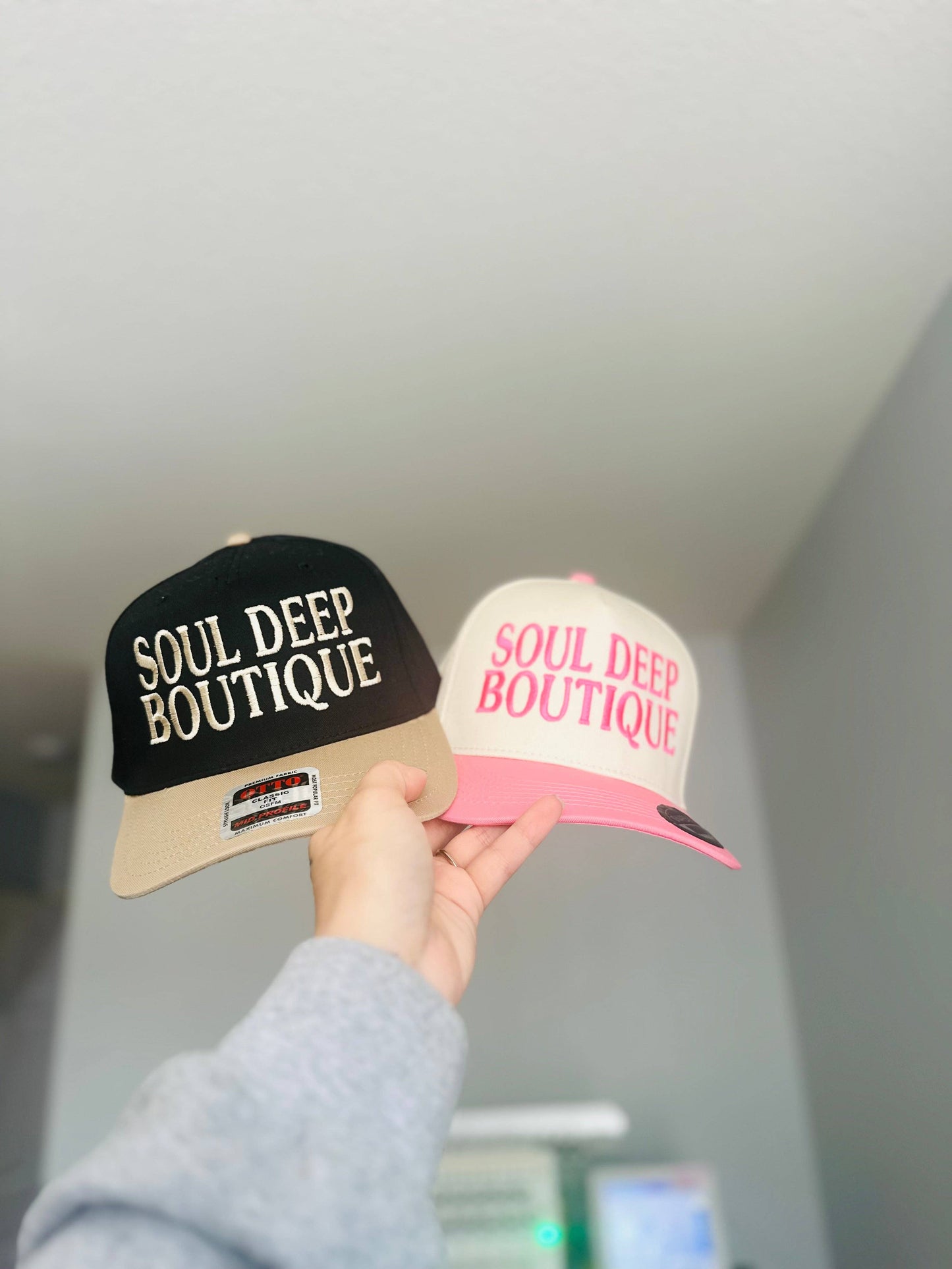 Custom Printed Bill Embroidered Hat: Small Leopard