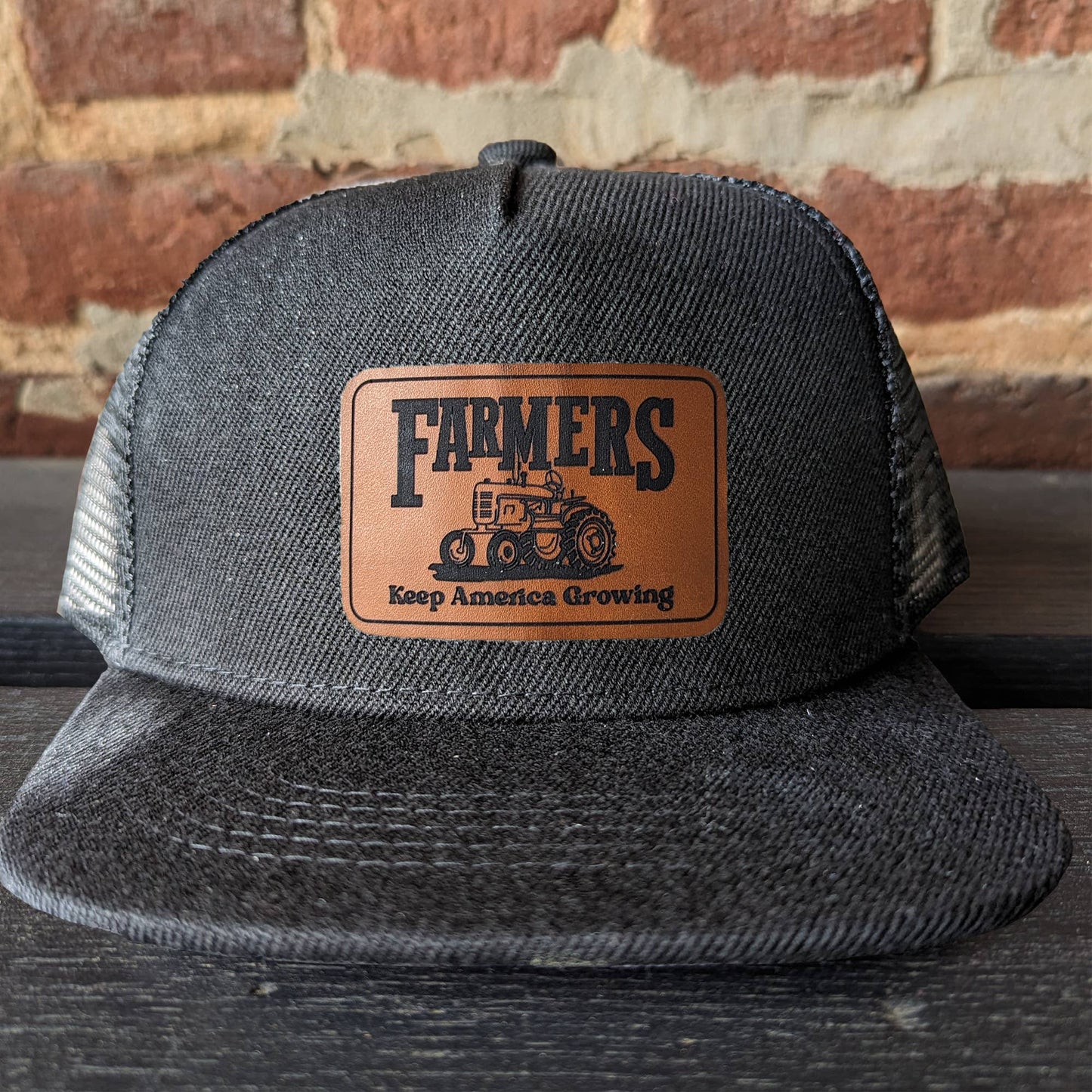 Farmers Growing America Trucker Hat for Kids | 4 Colors: Charcoal Gray