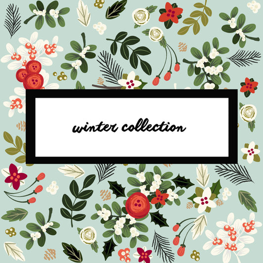 Winter MIX  | 8oz Mason | Soy Wax Candle |