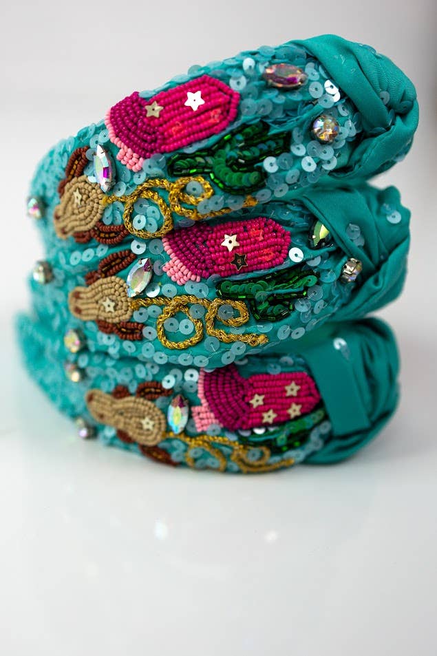 Beaded Headband - Rodeo