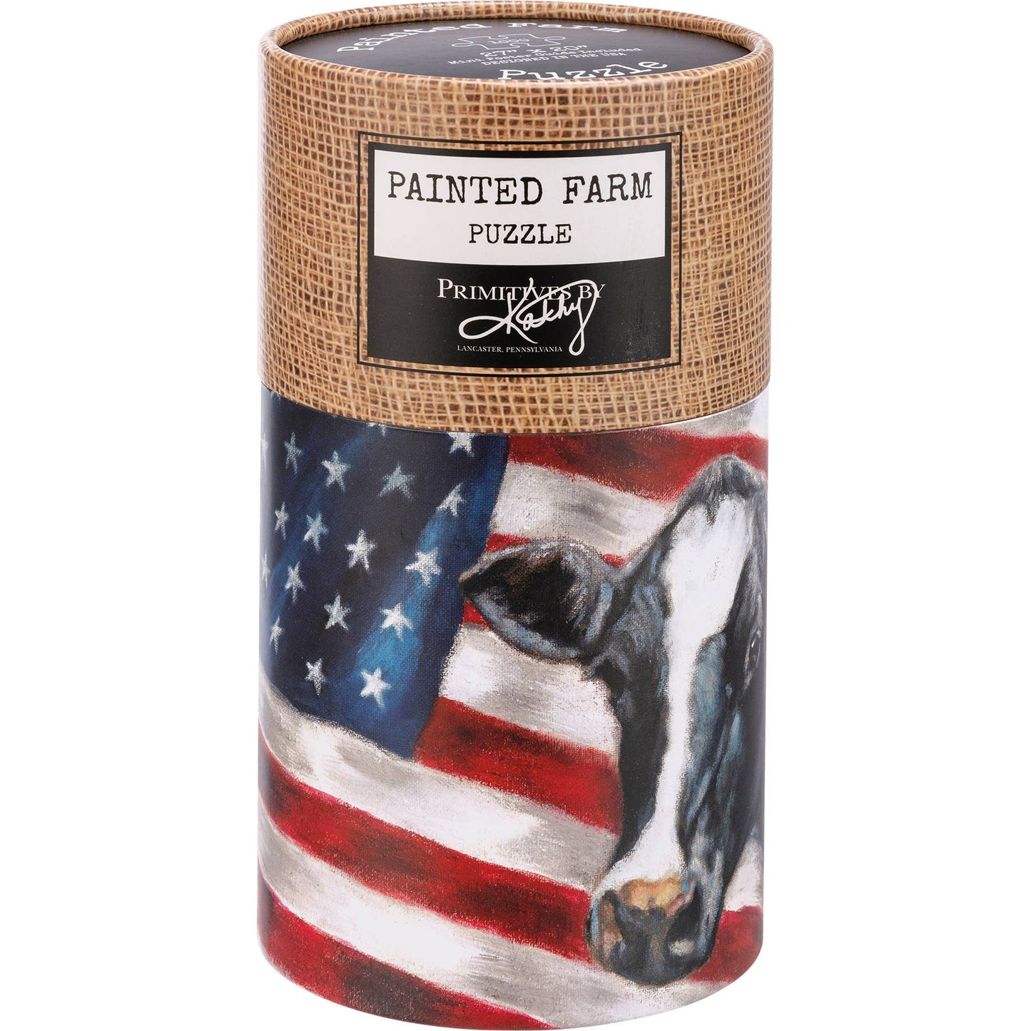 Cow & Flag Puzzle