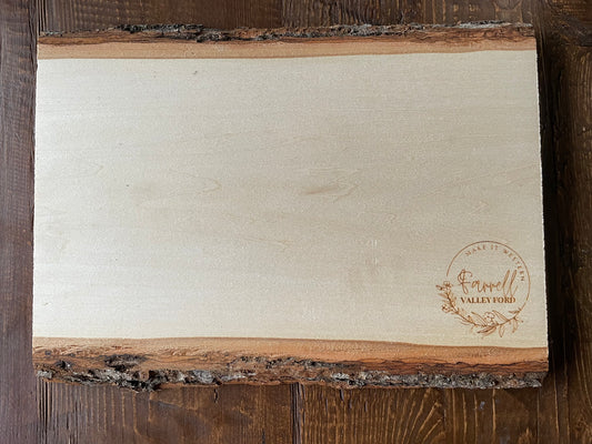FVF Live Edge Serving Board