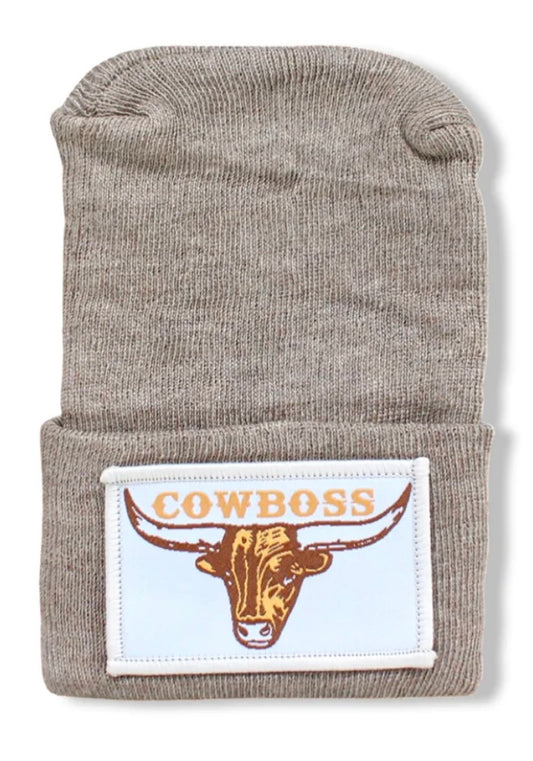 Cowboss Newborn Hat