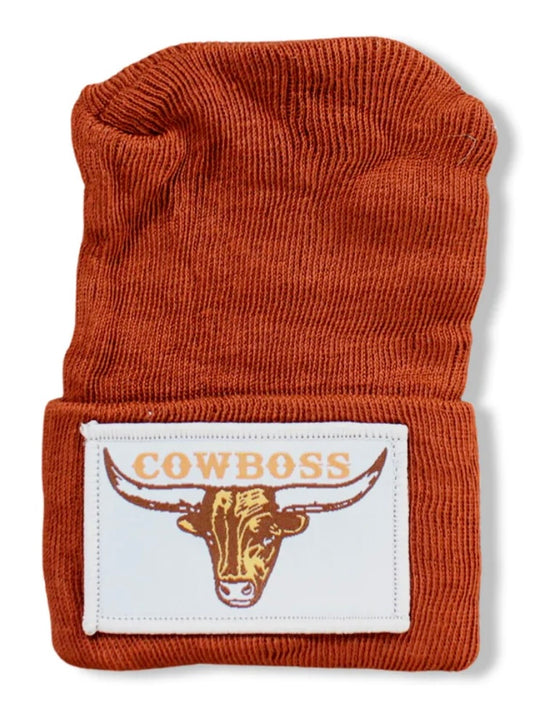 Cowboss Newborn Hat